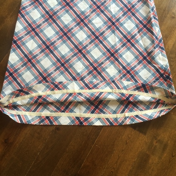 *SOLD* Modest long A-line plaid pencil Prestige - Picture 7 of 8